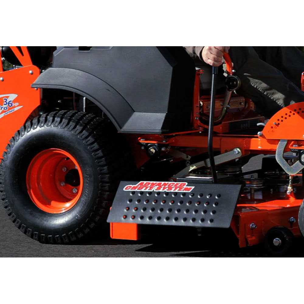 Advanced Chute System Operator Controlled Mower Discharge Chute Blocker ACS6000B