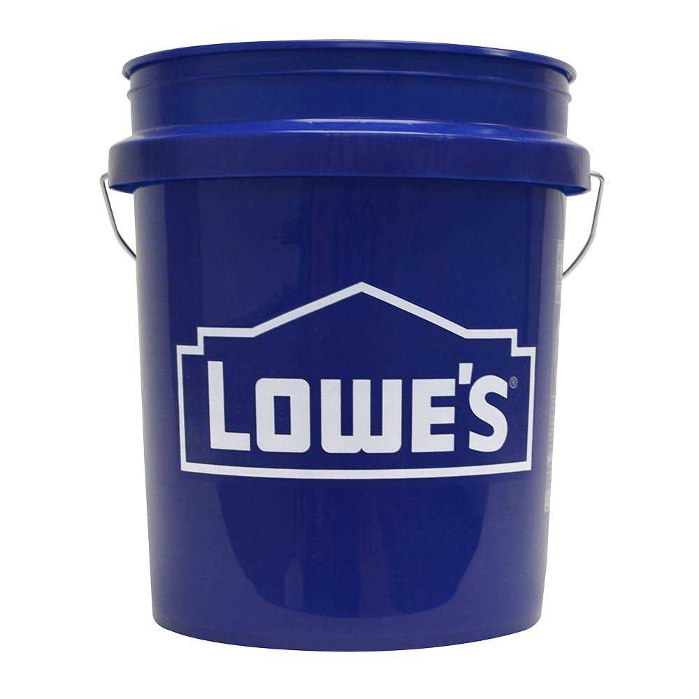 Lowe’s 5-Gallon Plastic General Bucket PN0140