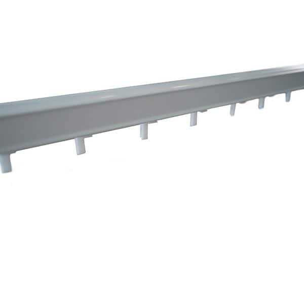 Hampton Bay White Vertical Blind Head Rail for Sliding Door or Window