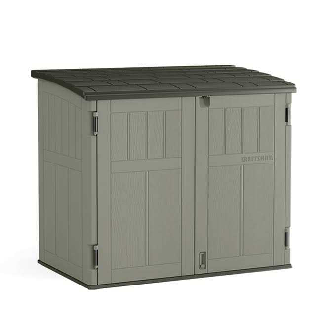 Craftsman Resin Horizontal Storage Shed