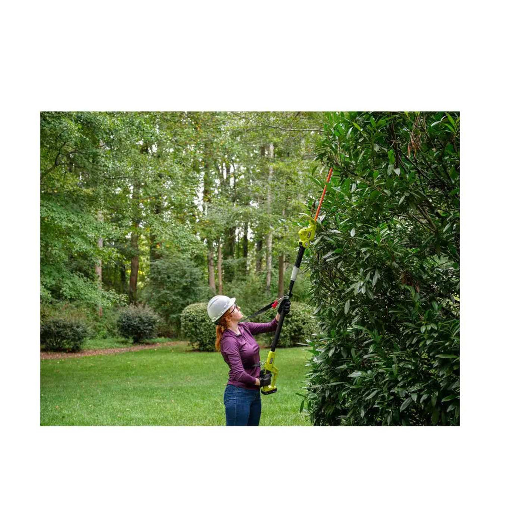 RYOBI ONE+ 18V 18in. Cordless Battery Pole Hedge Trimmer