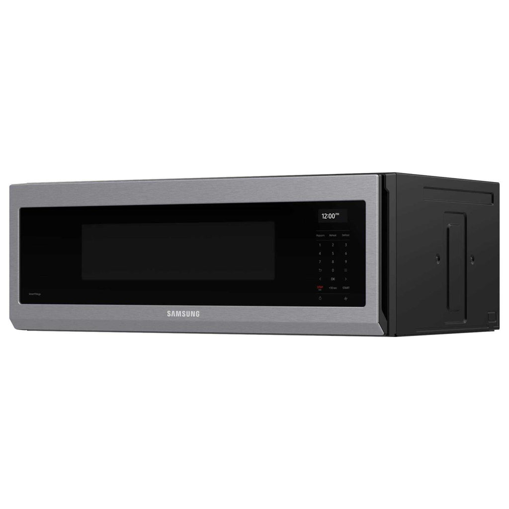 Samsung 1.1 cu. ft. Smart SLIM Over-the-Range Microwave with 550 CFM Hood Ventilation ME11A7710DS