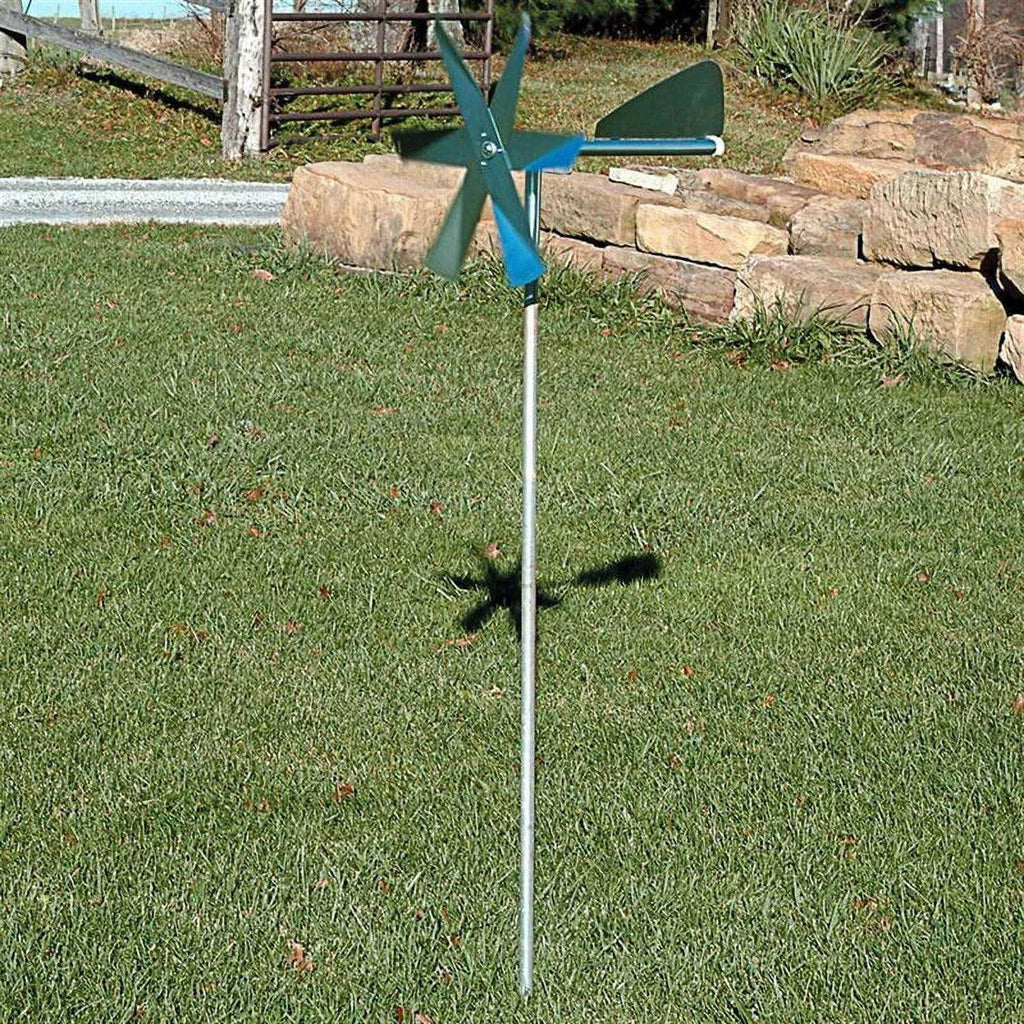 Lehman’s Mole Chasing Humane Deterrent Windmill Covers 20,000 Feet Using Vibrations from Wind
