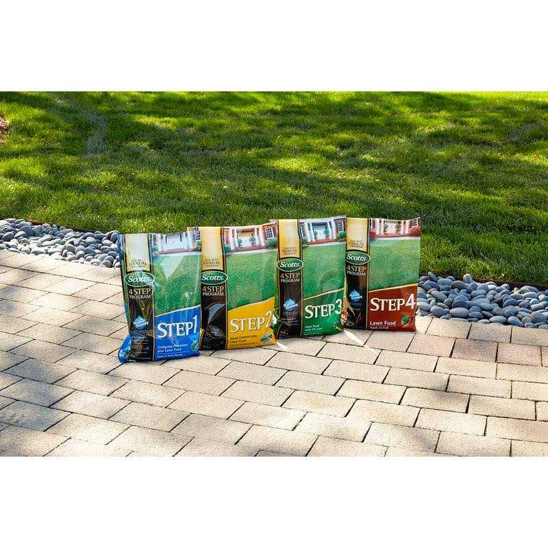 Scotts 4 Step Program Fertilizer For All Grass Types