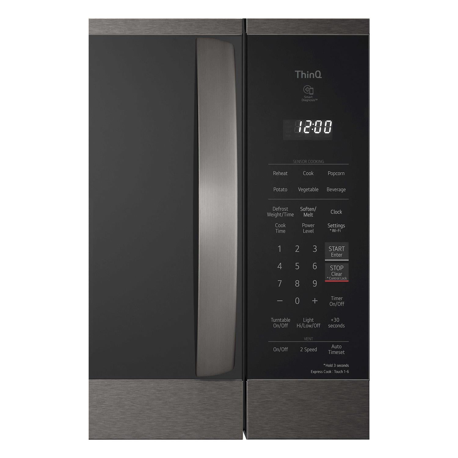 LG 1.8 Cu Ft Over The Range Microwave
