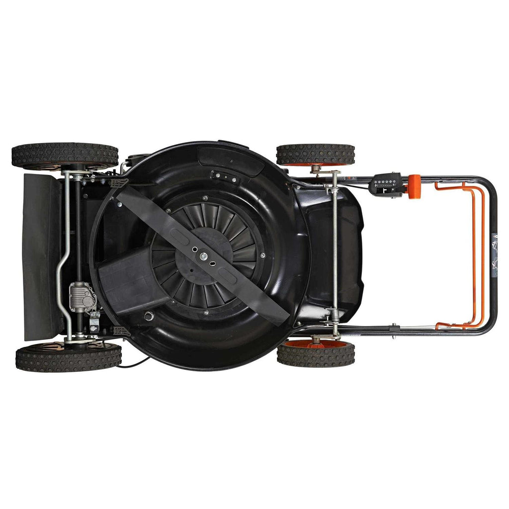 YARDMAX 22 in. 201 cc SELECT PACE 6 Speed CVT High Wheel RWD 3-in-1 Gas Walk Behind Self Propelled Lawn Mower