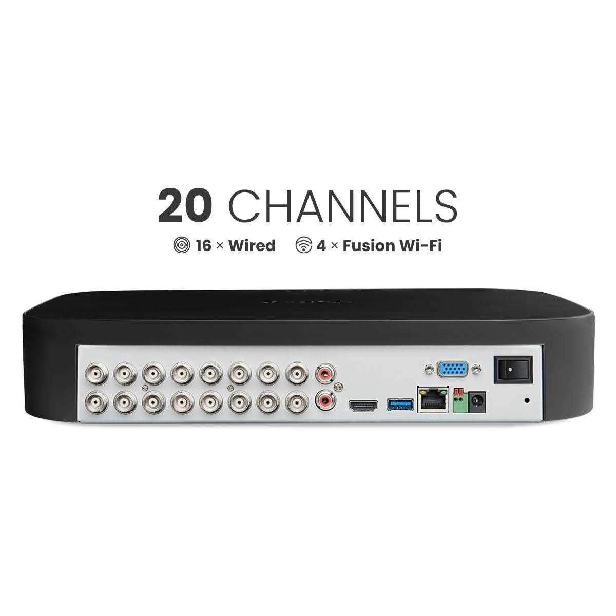 Lorex Fusion 4K 20-Channel 2TB Digital Video Recorder
