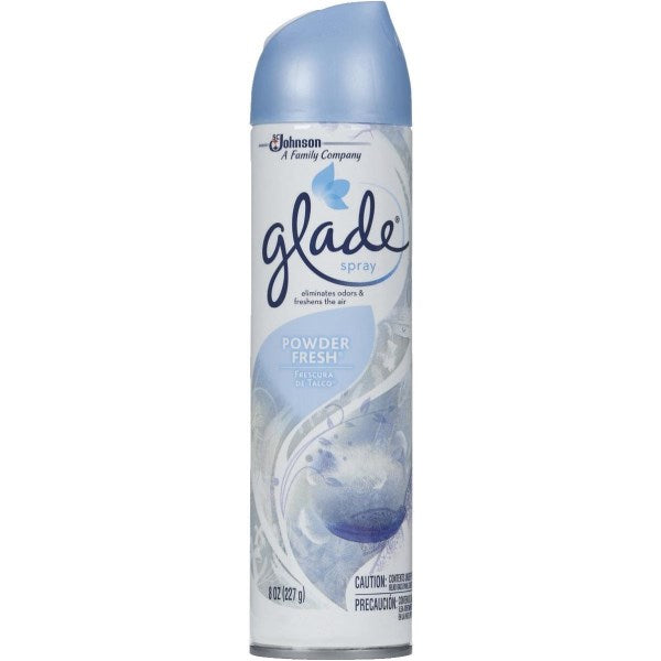 Glade 8 Oz. Powder Fresh Aerosol Spray Air Freshener