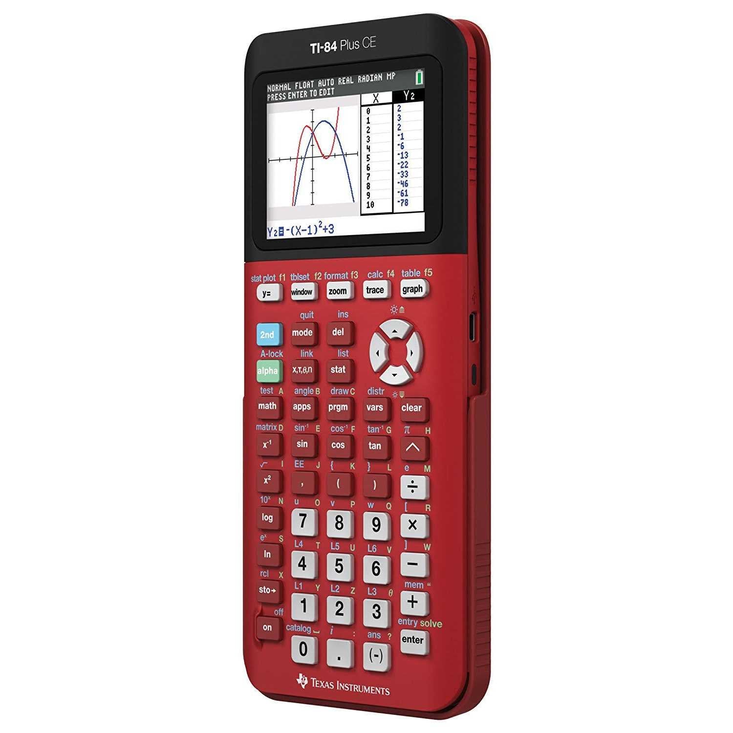 Calculator Graphing Texas Instruments Ti-84 Plus CE
