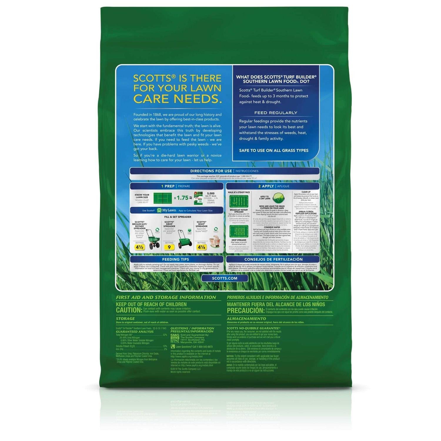 Scotts Southern Lawn Food Turf Builder