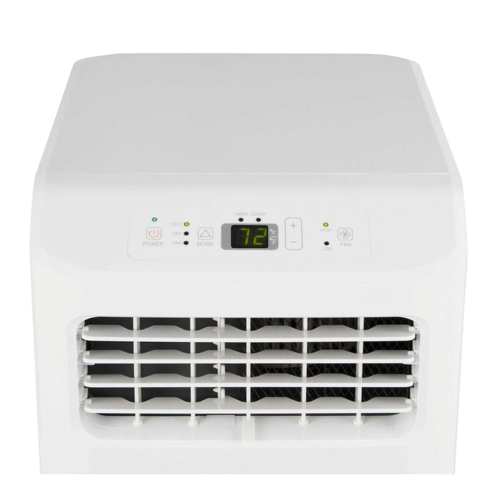 Hisense 5000-BTU DOE White Vented Portable Air Conditioner with Remote Cools 150-sq ft