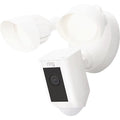 Ring Floodlight Cam Wire Plus Hardwired Indoor/Outdoor Security Camera, White