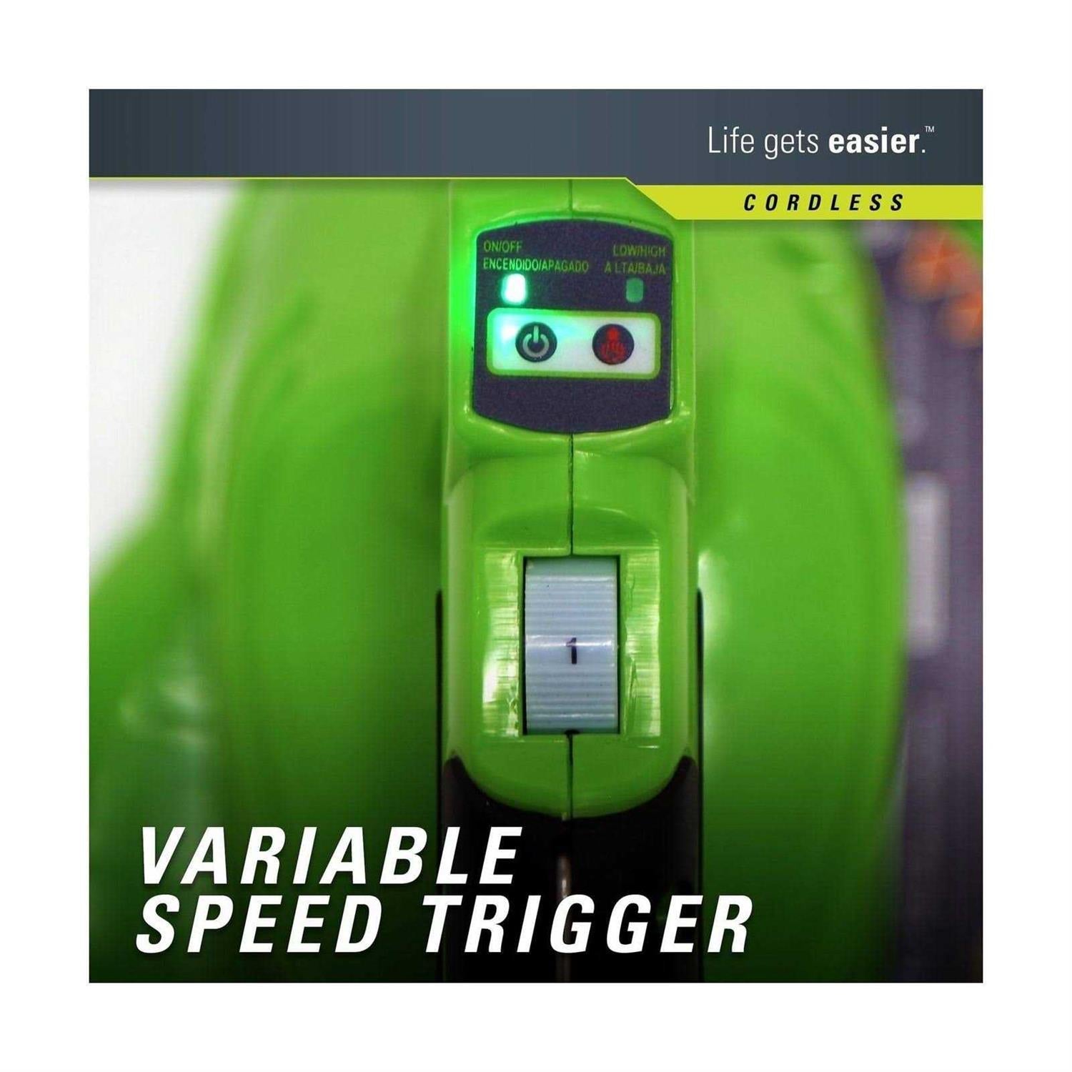 Greenworks 40V Brushless Cordless Leaf Blower / Vacuum 24312VT