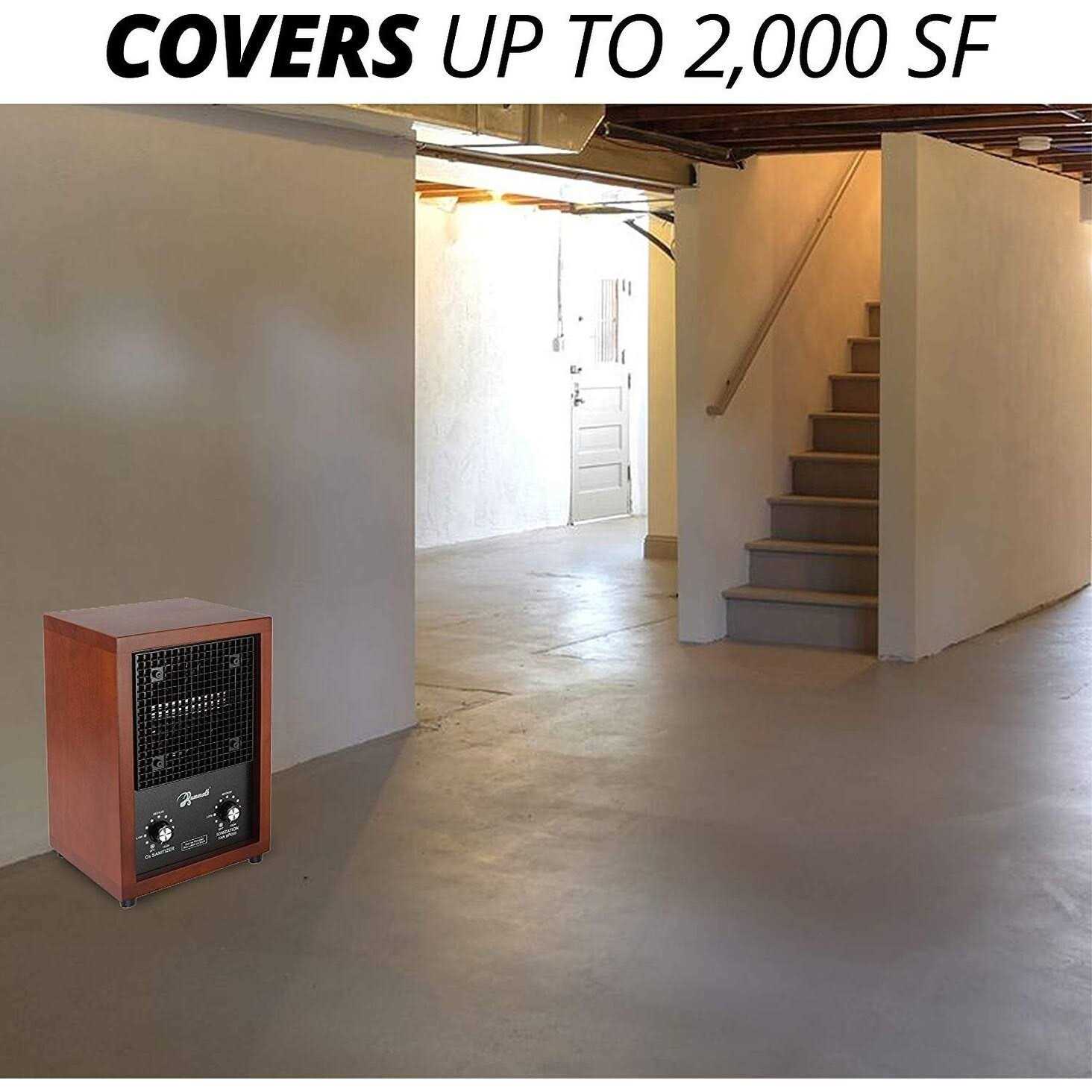 Mammoth Ion and Ozone Generator Air Purifier Ionizer & Deodorizer adjustable up to 3,500 SqFt