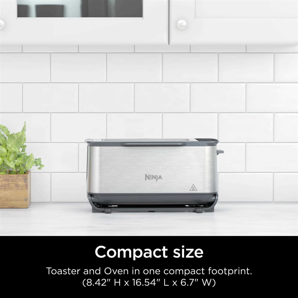 Ninja ST100 Foodi 2-in-1 Flip Toaster 2-Slice Toaster
