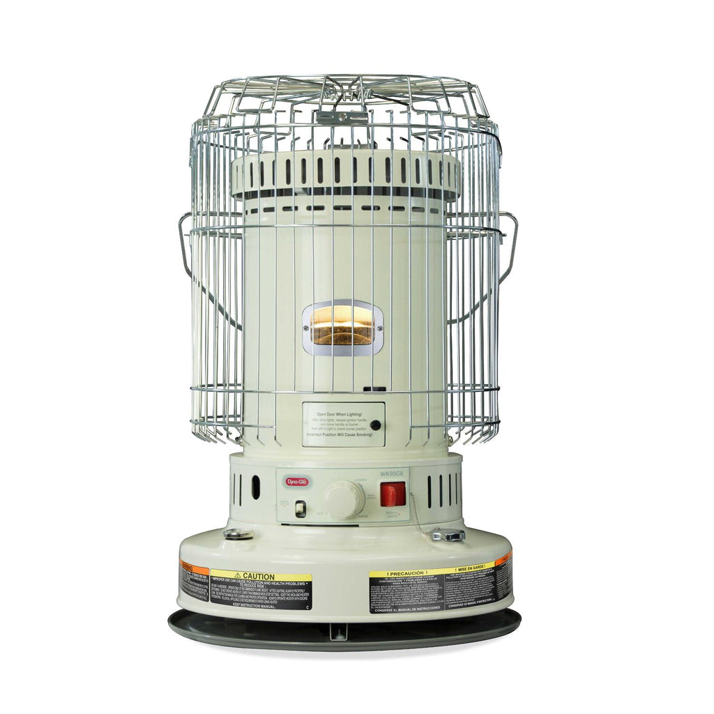 Dyna-glo WK95C8 23 800 BTU Indoor Kerosene Convection Heater