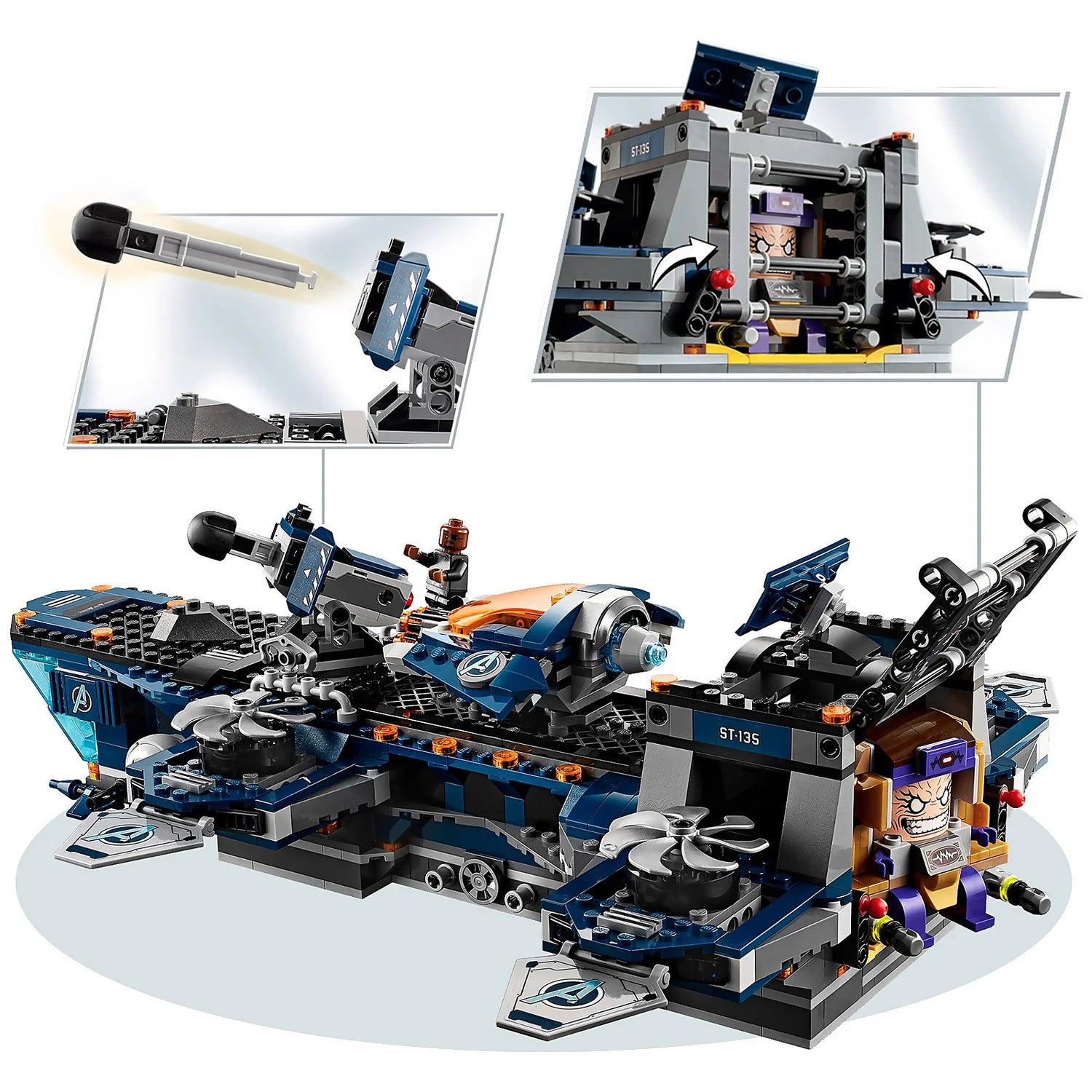 LEGO Marvel Avengers Helicarrier Toy (76153)
