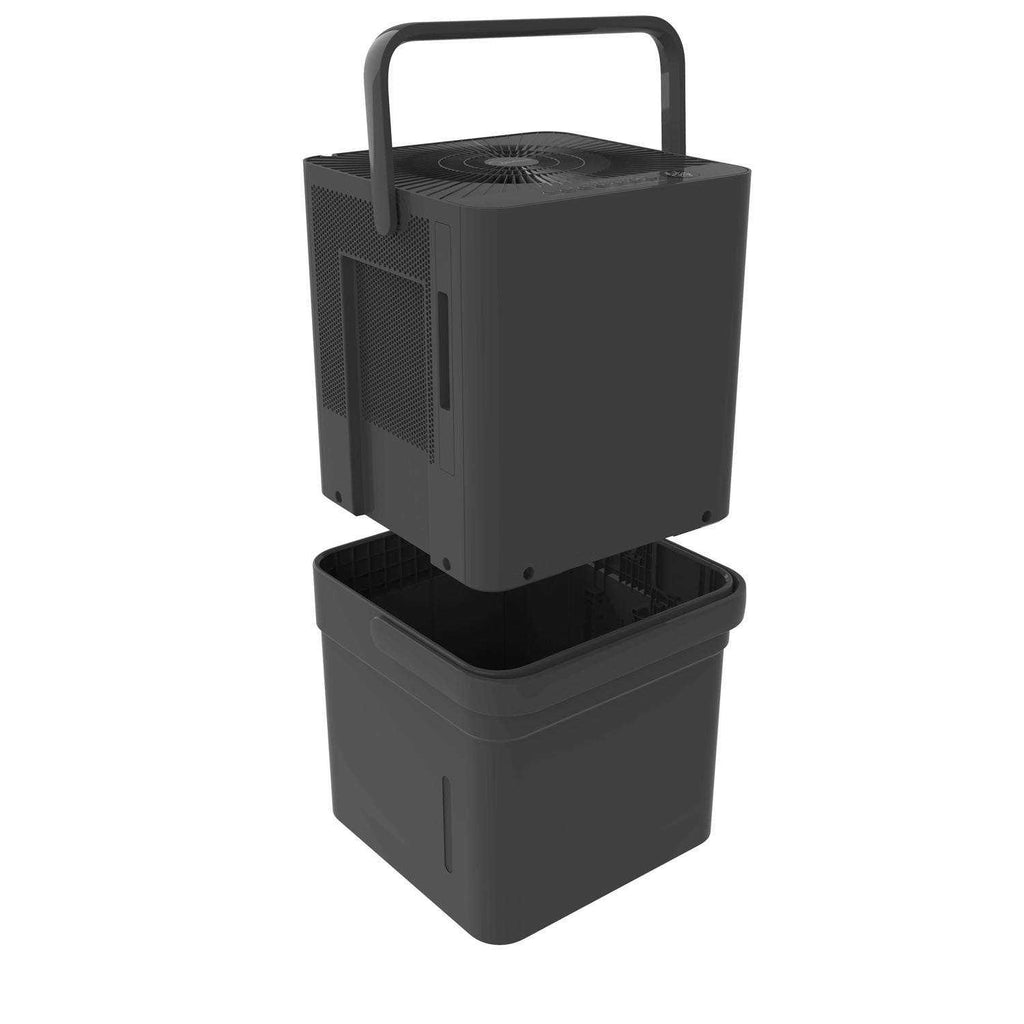 Midea 50-Pint CUBE Smart Dehumidifier with Pump 3X More Water Capacity