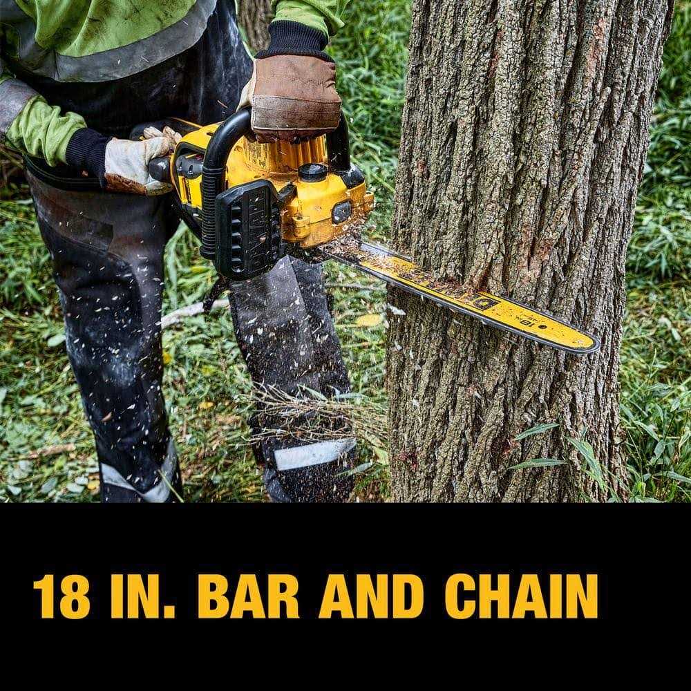 DeWalt 60V MAX Brushless Cordless 18 in. Chainsaw DCCS672B