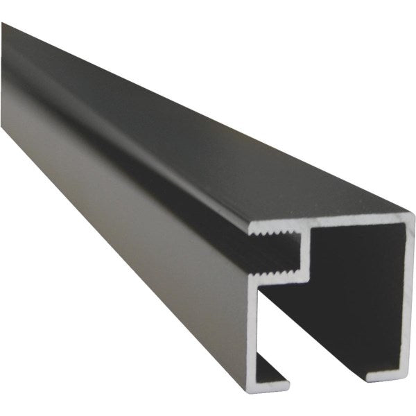 Screen Tight MINItrack 3/4 In. x 8 Ft. Bronze Aluminum Porch Screening System