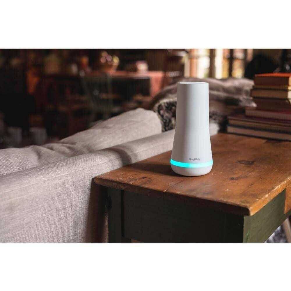 SimpliSafe Smart Home Security System with Base Station, Siren, Keypad, Motion Sensor, 3 Entry Sensors, and Key Fob