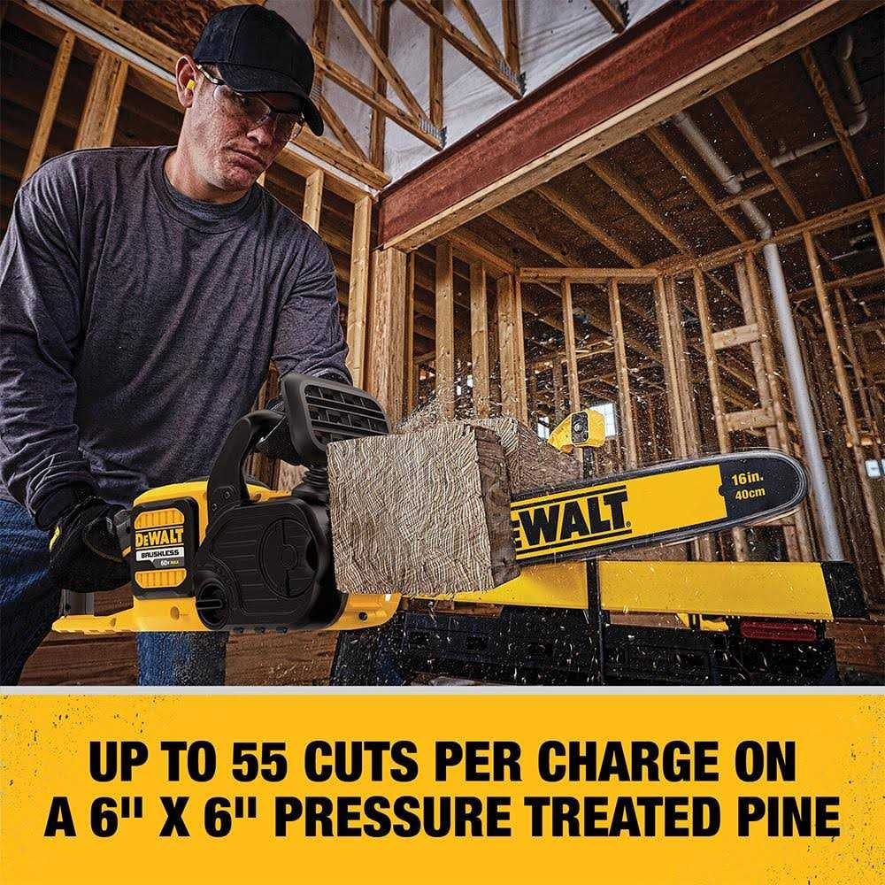 Dewalt FLEXVOLT 60V MAX DCCS670X1 Brushless Chainsaw Kit
