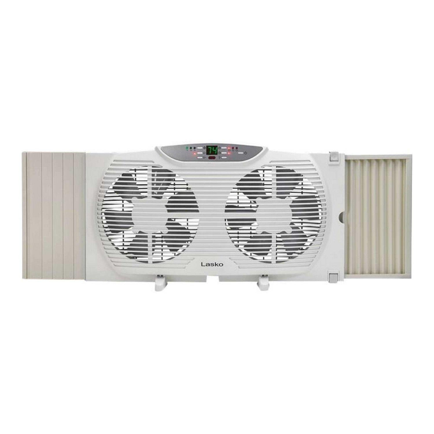 Lasko 9 Reversible Twin Window Fan