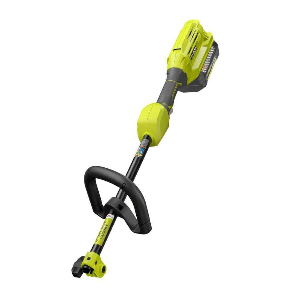 RYOBI 40V Expand-It Cordless Attachment Capable Trimmer/Edger with 4.0 Ah Battery and Charger