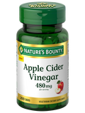 Nature's Bounty Apple Cider Vinegar, 480 mg, 200 Tablets