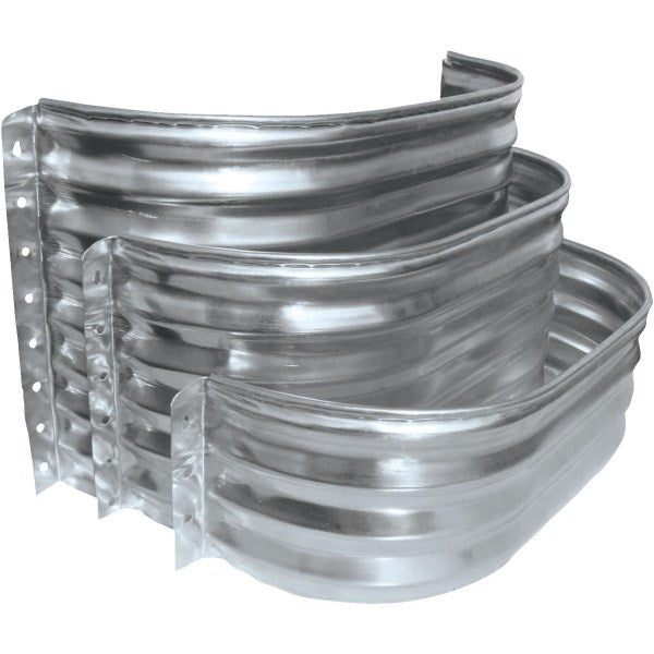 SPC 24 In. x 37 In. Square Galvanized Window Well