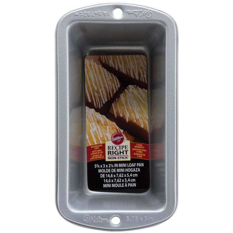 Wilton Recipe Right Non Stick Mini Loaf Pan Set