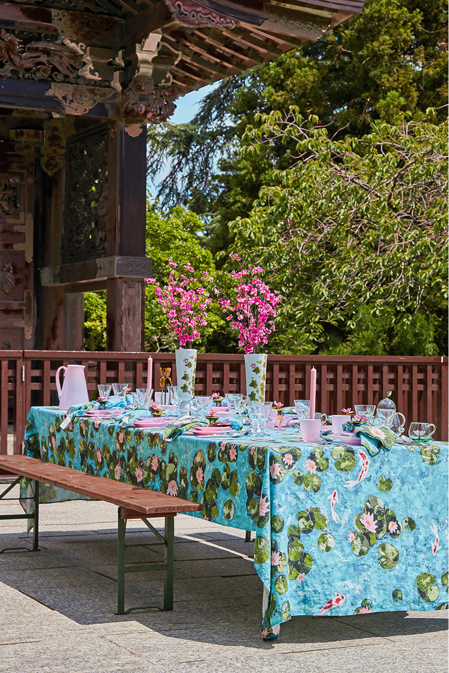 Premium Solid Rectangular Linen Tablecloth – Breathable & Durable Fabric for Dining Tables