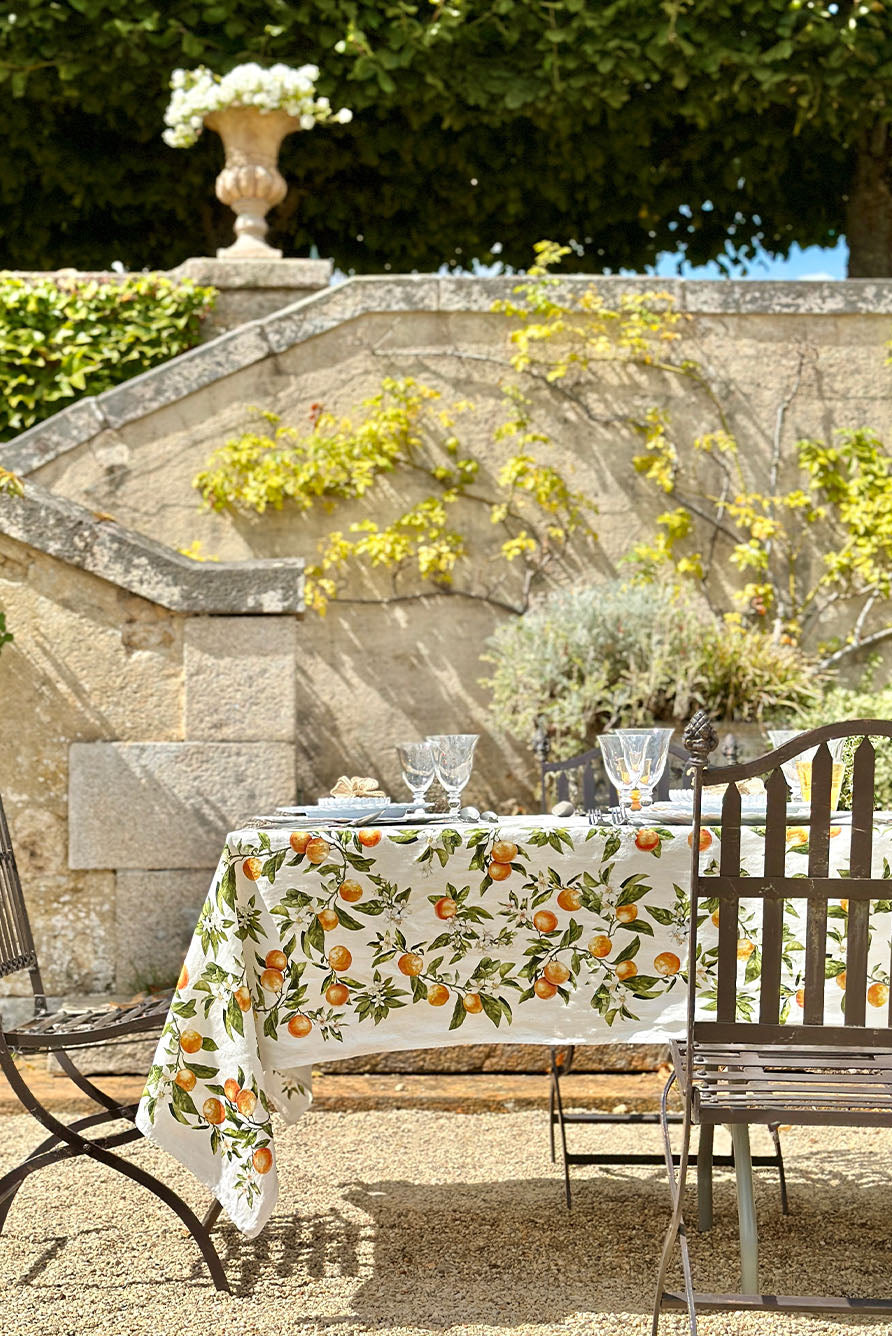 Premium Rectangular Linen Tablecloth – Soft Breathable Fabric for Dining & Events