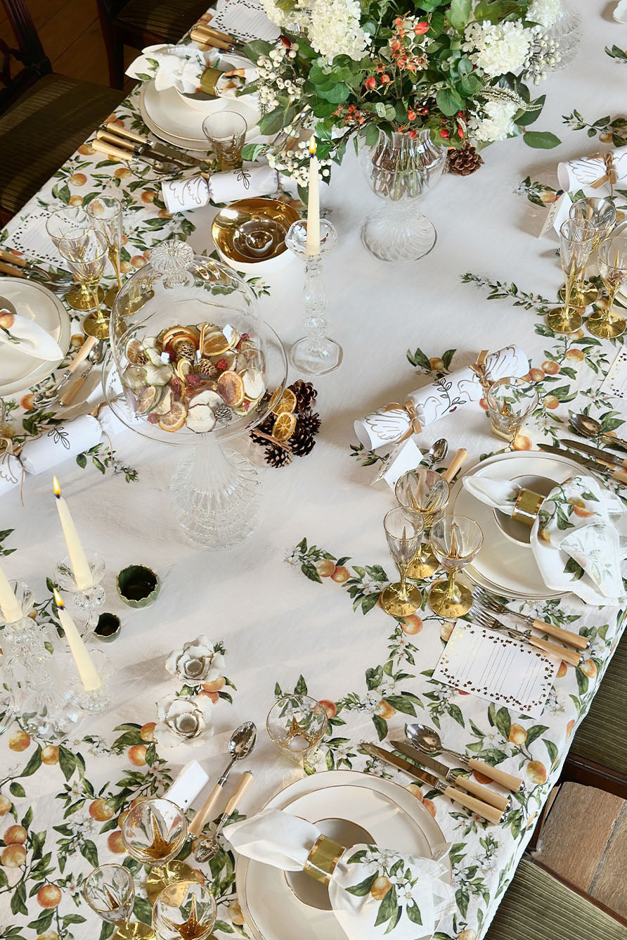 Premium Rectangular Linen Tablecloth – Soft Breathable Fabric for Dining & Events