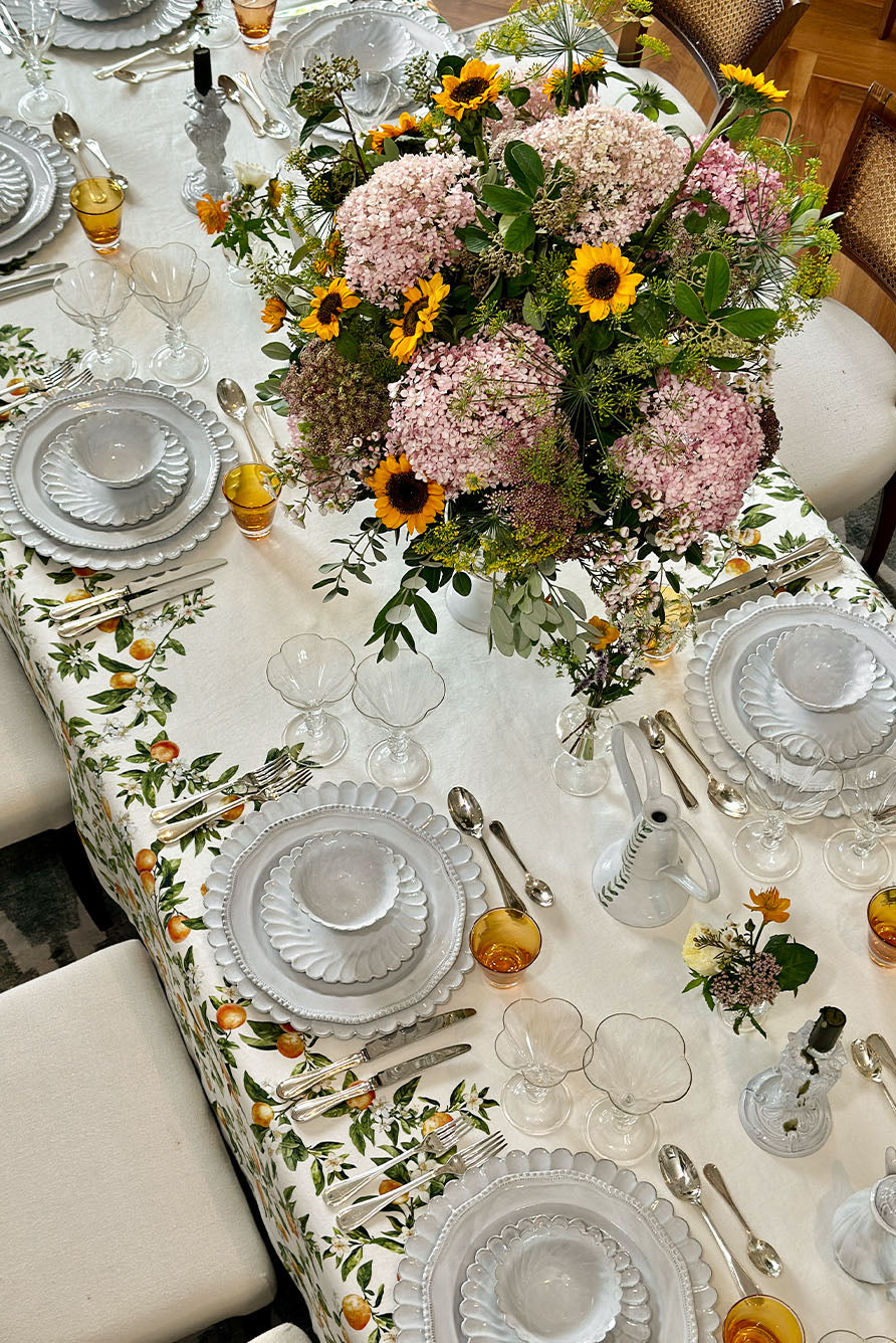 Premium Rectangular Linen Tablecloth – Soft Breathable Fabric for Dining & Events