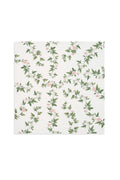 Trailing Peony Floral Linen Napkin – 20 x 20 Inches Square Table Linen