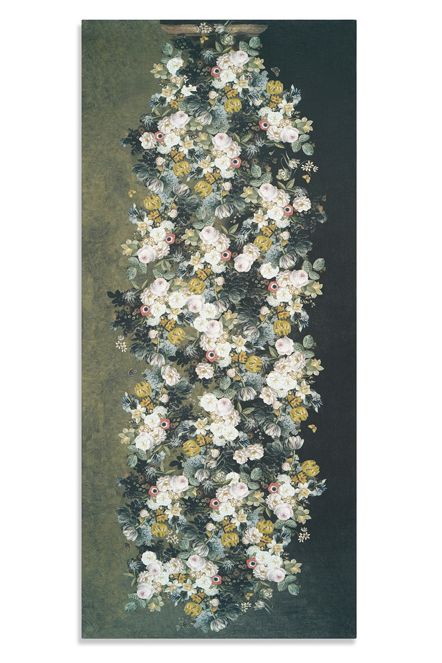 Rectangular Linen Tablecloth – Still Life 1815 Pattern