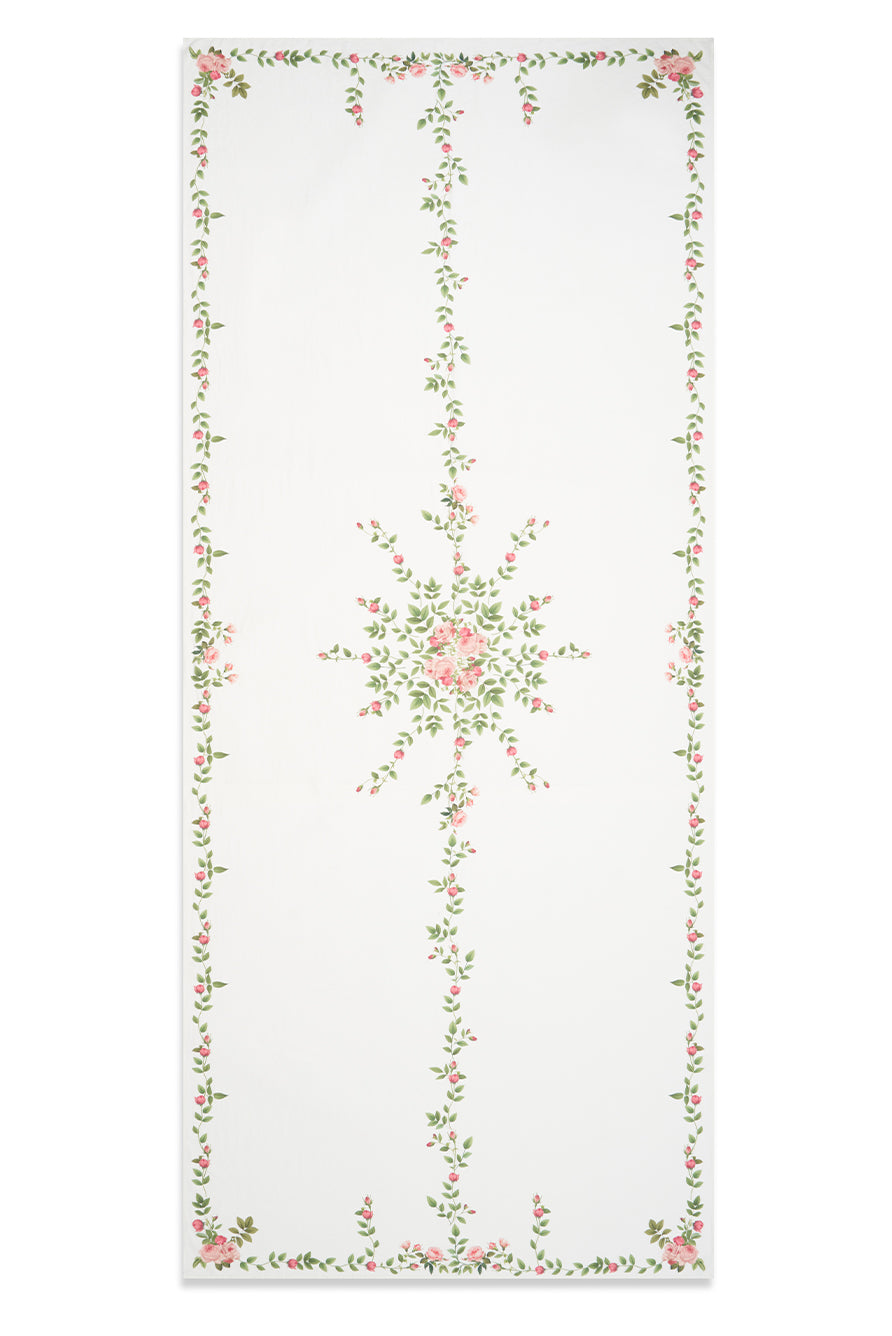 Rectangular Solid Linen Tablecloth – Premium European Flax Fabric for Dining & Kitchen Tables