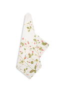 Wild Strawberry Embroidered Linen Napkins – 20″ x 20″ Premium Table Linens